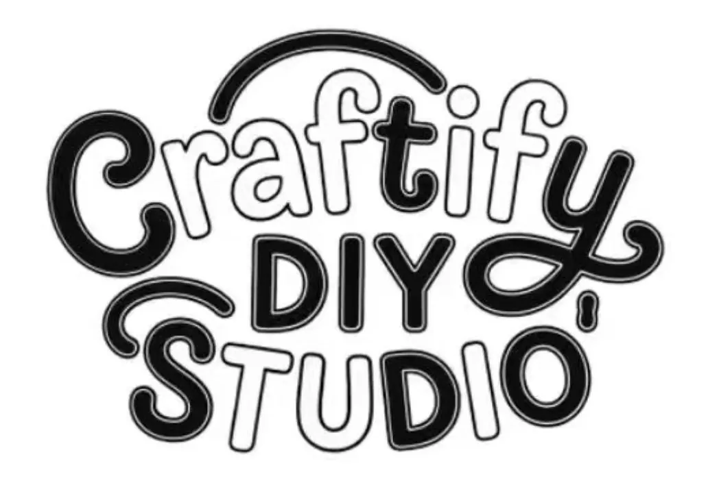 Playful retro-style logo for a DIY craft store at Craftify DIY Studio, a Craft Store in Bloomington